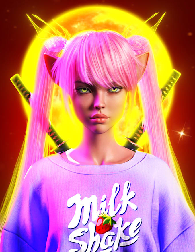 Create your nft collection by Amine_art Fiverr