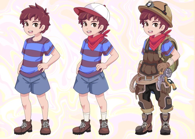 Design Characters Concept Art By Pktenshi Fiverr Design Characters Concept Art By Pktenshi Fiverr