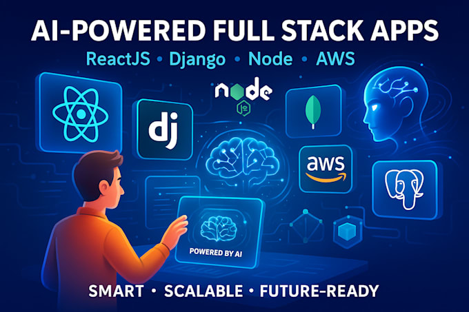 Create ai full stack apps with reactjs django aws by Blackhearts857 ...