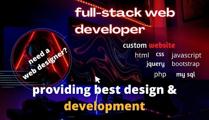 Create custom website using html, css, php and mysql by Developer_saba ...