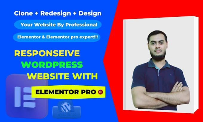 create and clone wordpress website or landing page using elementor pro