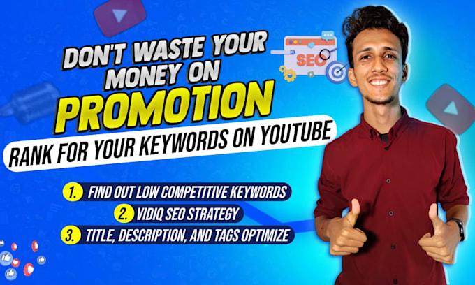 do advanced youtube video SEO to rank no 1 for your keywords