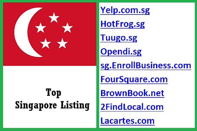 do singapore business directories, local SEO citations