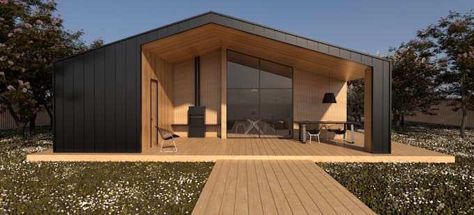 create hyperrealistic interior and exterior renders