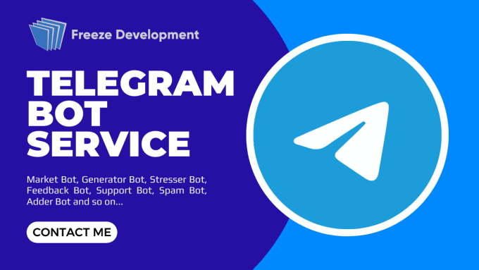 Create a telegram bot with python by Ffreezedev | Fiverr