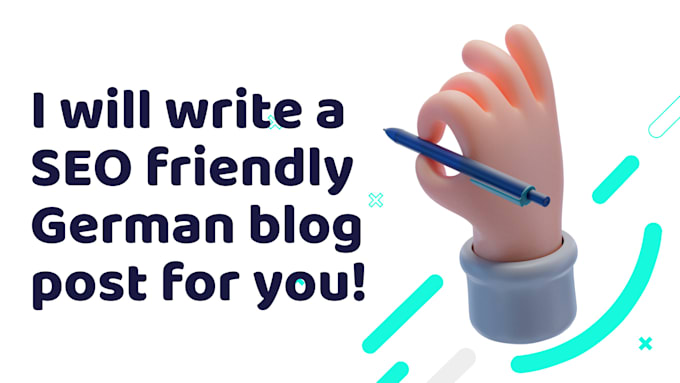 write a SEO friendly german blog post