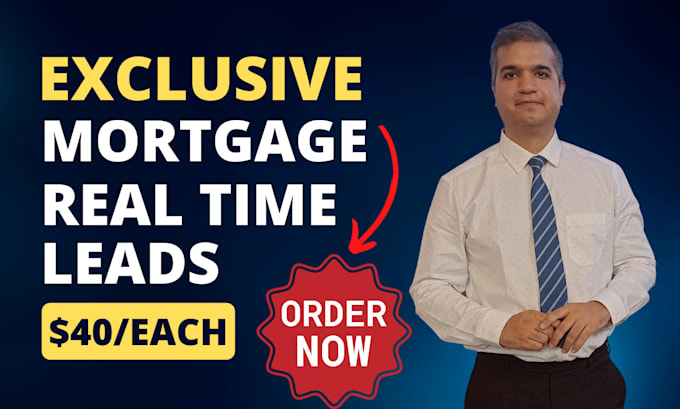 generate exclusive mortgage real time leads