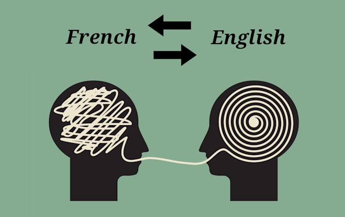 translate any french document into english or vice versa