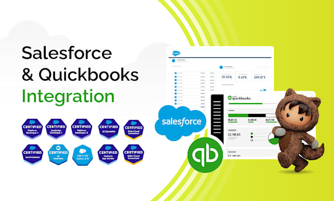 integrate salesforce with quickbooks using dbsync, zapier or workato