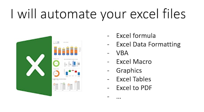 Automate your excel files by Rhippolyte | Fiverr