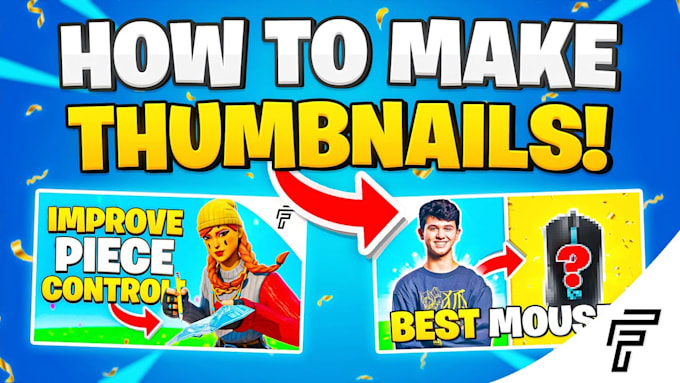 design custom eye catchy youtube gaming thumbnail