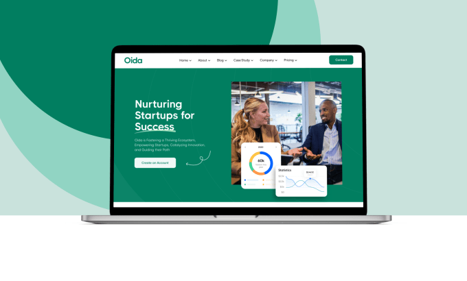 Website design sample