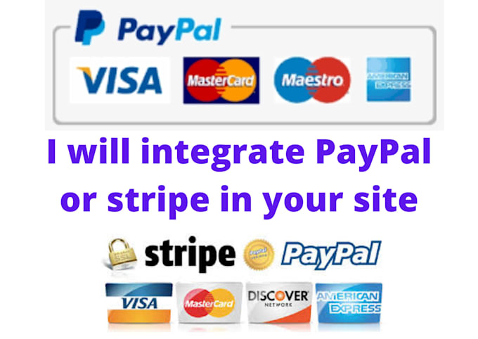 integrate stripe or paypal in your shopify ecommerce website