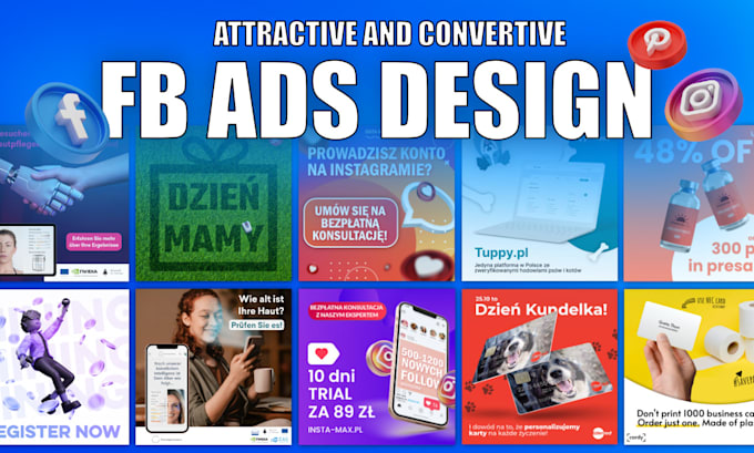 design social media posts graphics for facebook ads