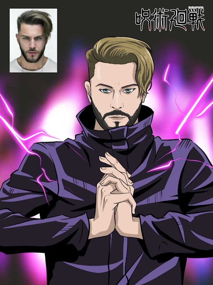 make your face into anime you want
