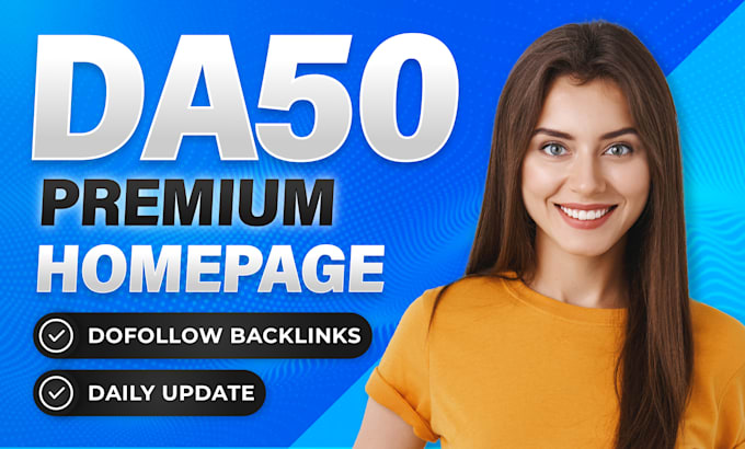 do homepage contextual high da dofollow seo backlinks