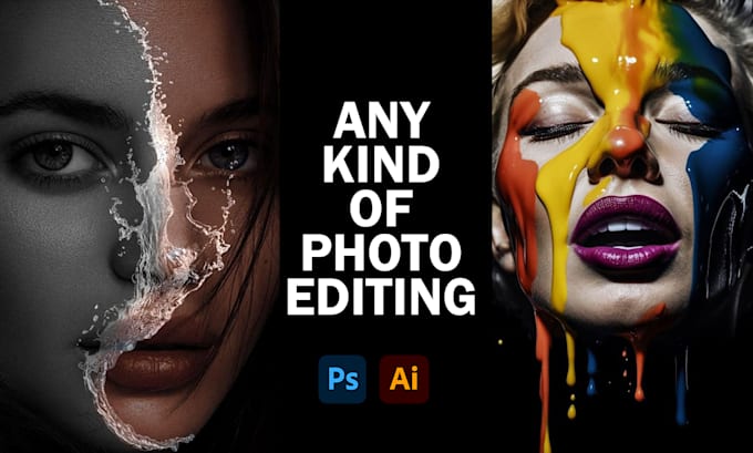 do photoshop editing, photo retouching, and photo manipulation