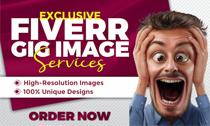 do eye catching gig pictures, gig images, thumbnails design