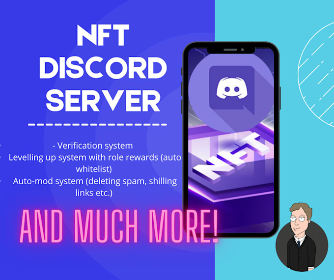 create and setup nft discord server with everything you need