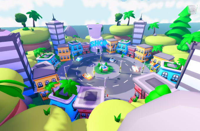 do your roblox game map, props, world