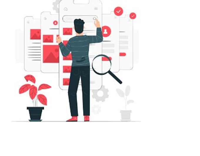 Manually test web and mobile applications gui testing and provide test