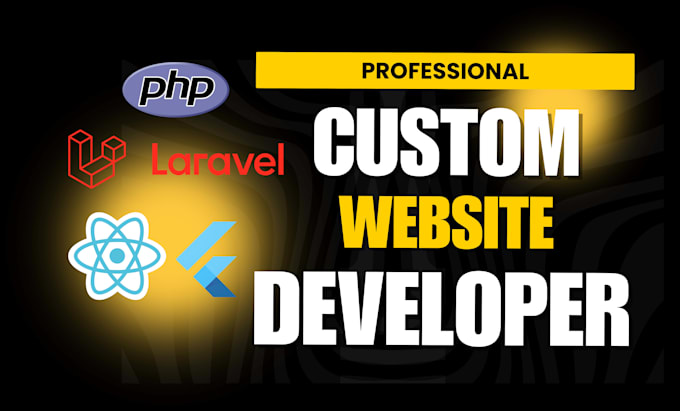 develop laravel web apps, with an admin panel