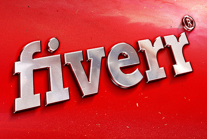 Replicate Your Logo Design In Vintage Metal Car Emblem