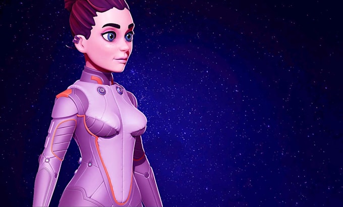 make a sci fi illustration for you