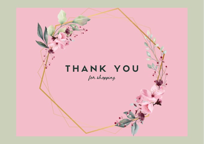Design you a thank you card for any kind of event and business by ...