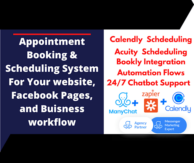 Do appointment booking system with manychat calendly and wordpress by
