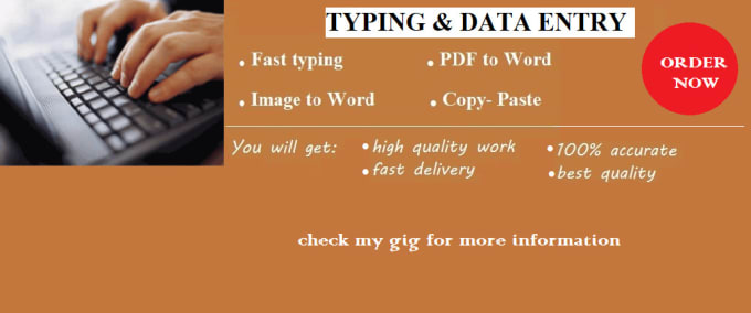 Offline shop typing jobs