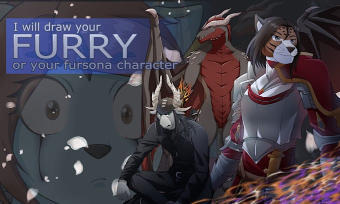 draw your furry or fursona character