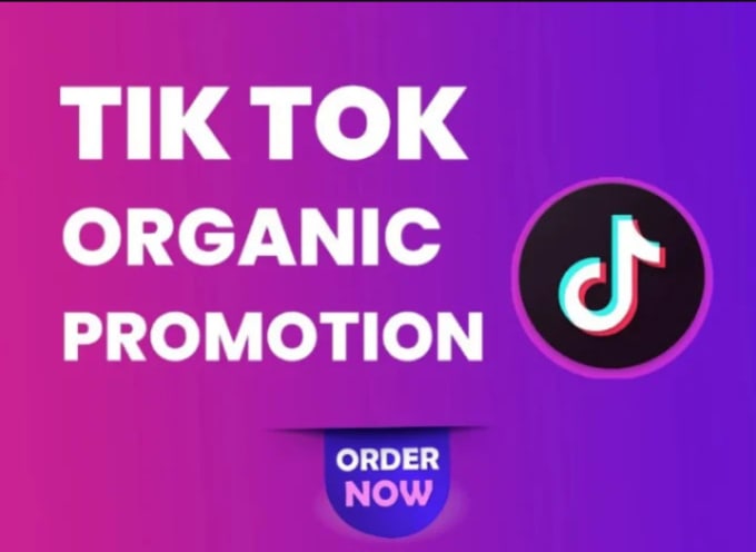 Grow And Promote Your Tik Tok Organically By Rizwanchouhan15 Fiverr