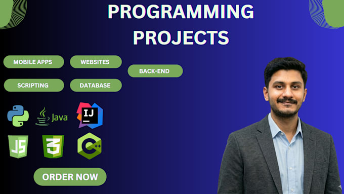 code your projects in python, java, javascript, typescript