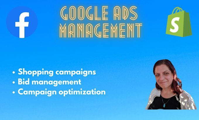 manage your google ads for your shopify store