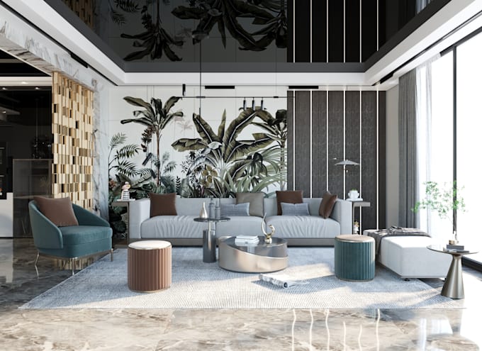 Create photorealistic interior designs by Mahmoudemad240 | Fiverr