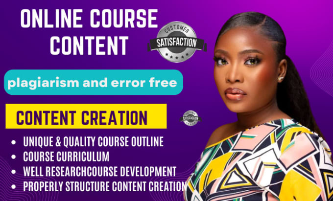 Write online course content and upload course content to thinkific website  by Assiddeqquue | Fiverr