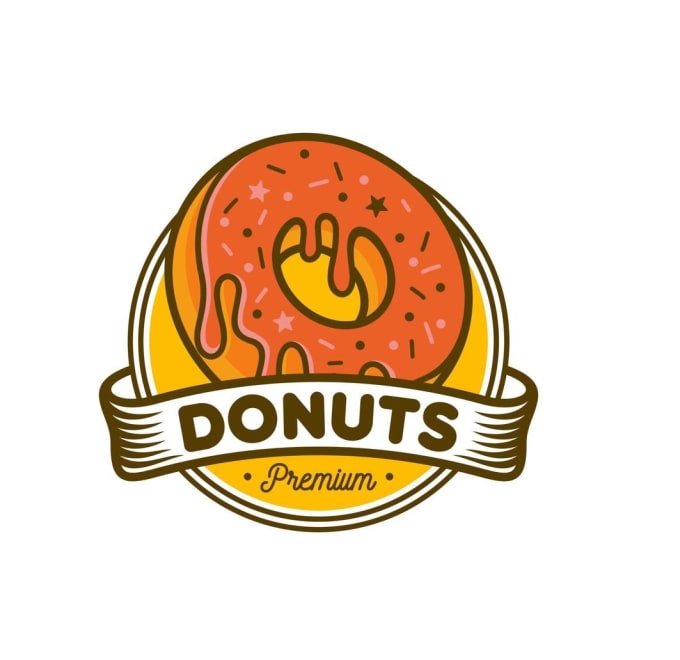 Design creative donut logo with creative concept by Oillor_abik | Fiverr
