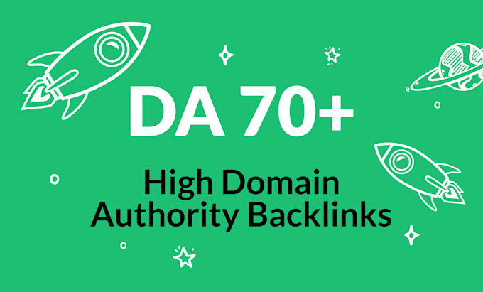 build 50 da 70 high power backlinks