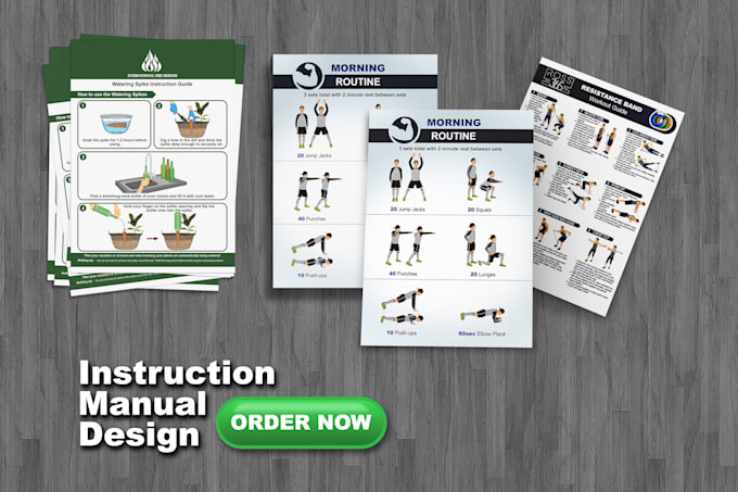 create user manual instruction guide for your product