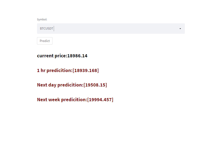 develop stock,crypto prediction app