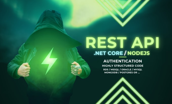 Develop backend rest api using net core or nodejs by Jkaron | Fiverr