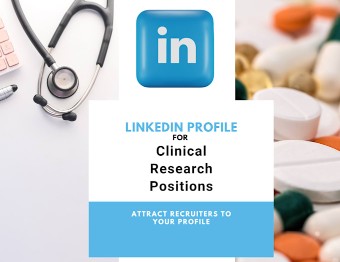 rebrand and optimize your linkedin profile for clinical research