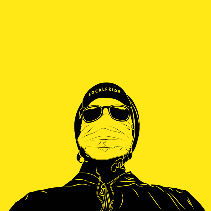 draw pop art cartoon for your profile picture