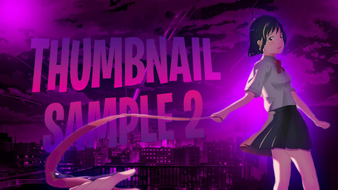Up to 10 custom anime thumbnails for your youtube channel by Beren71 ...