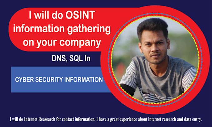do osint, information gathering on your company