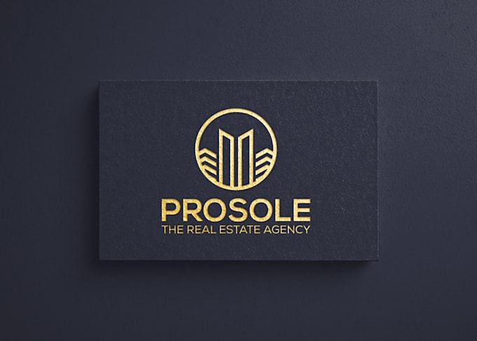 do real estate, construction, property or business logo