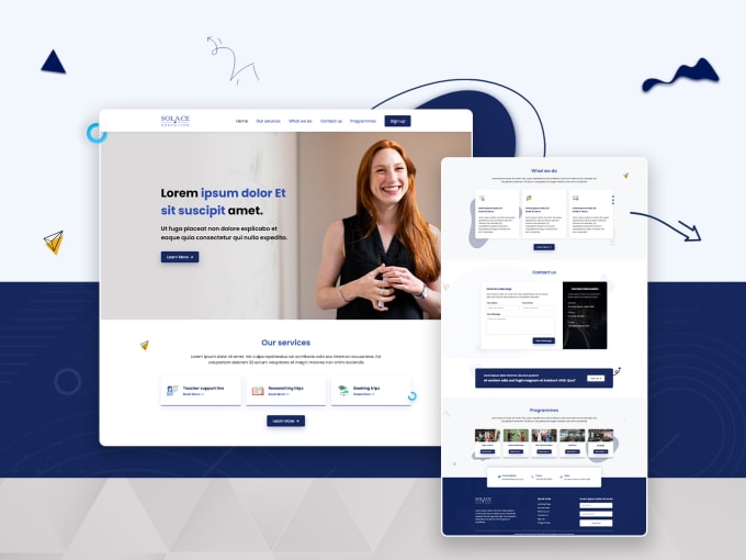 convert figma or xd to responsive webflow website