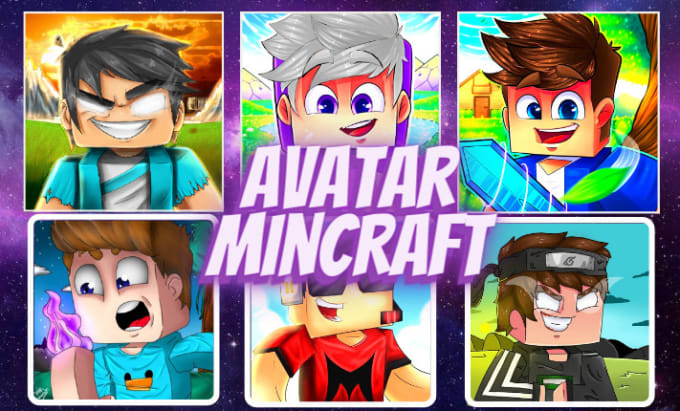 Turn your minecraft skin, roblox avatar, into a drawing by Allyway