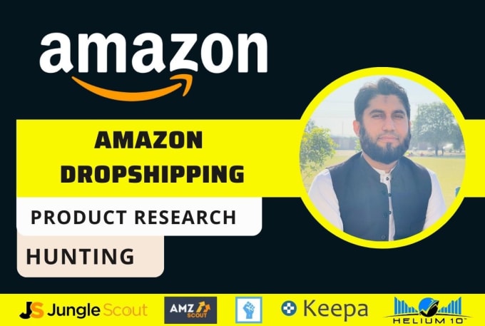 Hire a freelancer to do amazon product research and amazon dropshipping product hunting